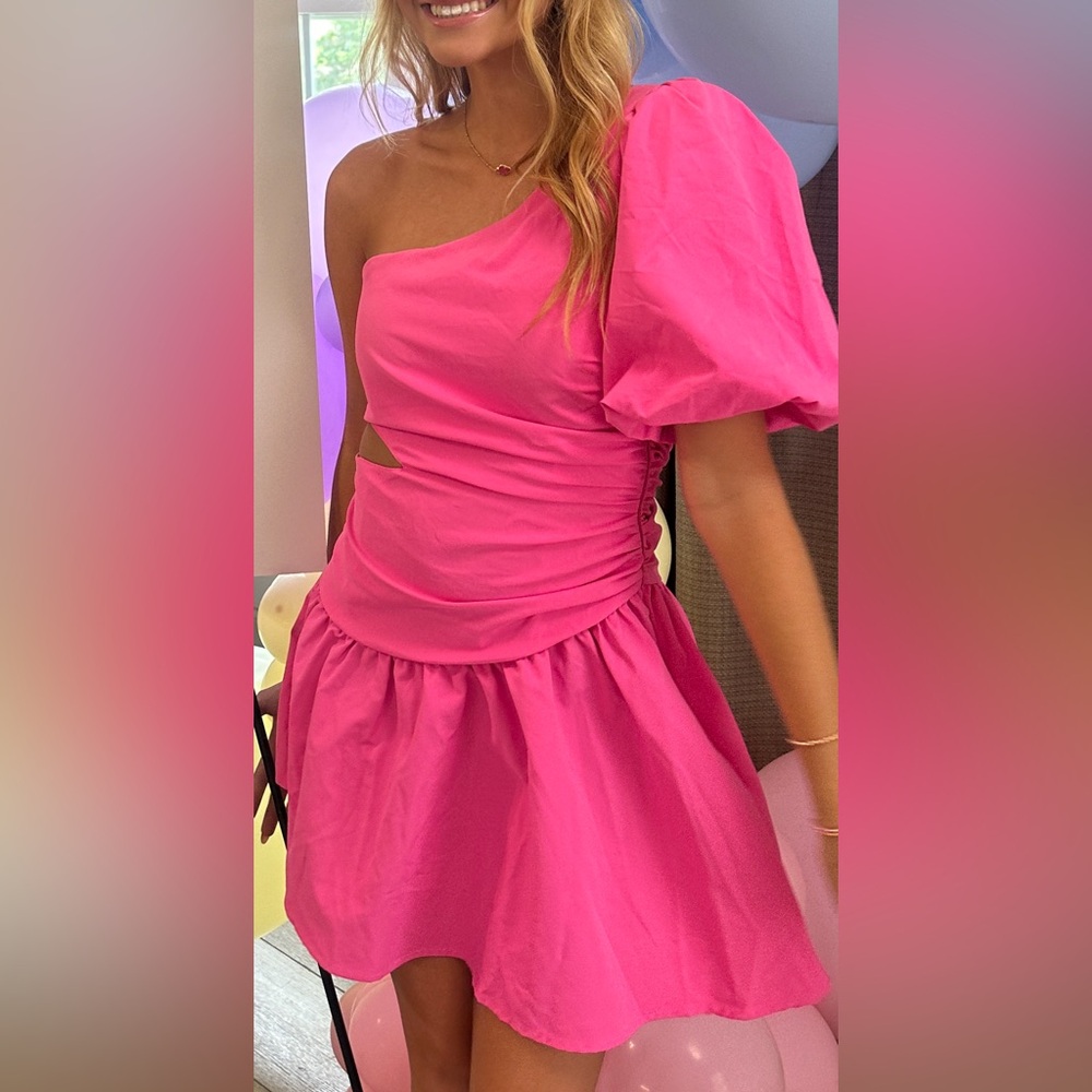 Pink Mini Dress